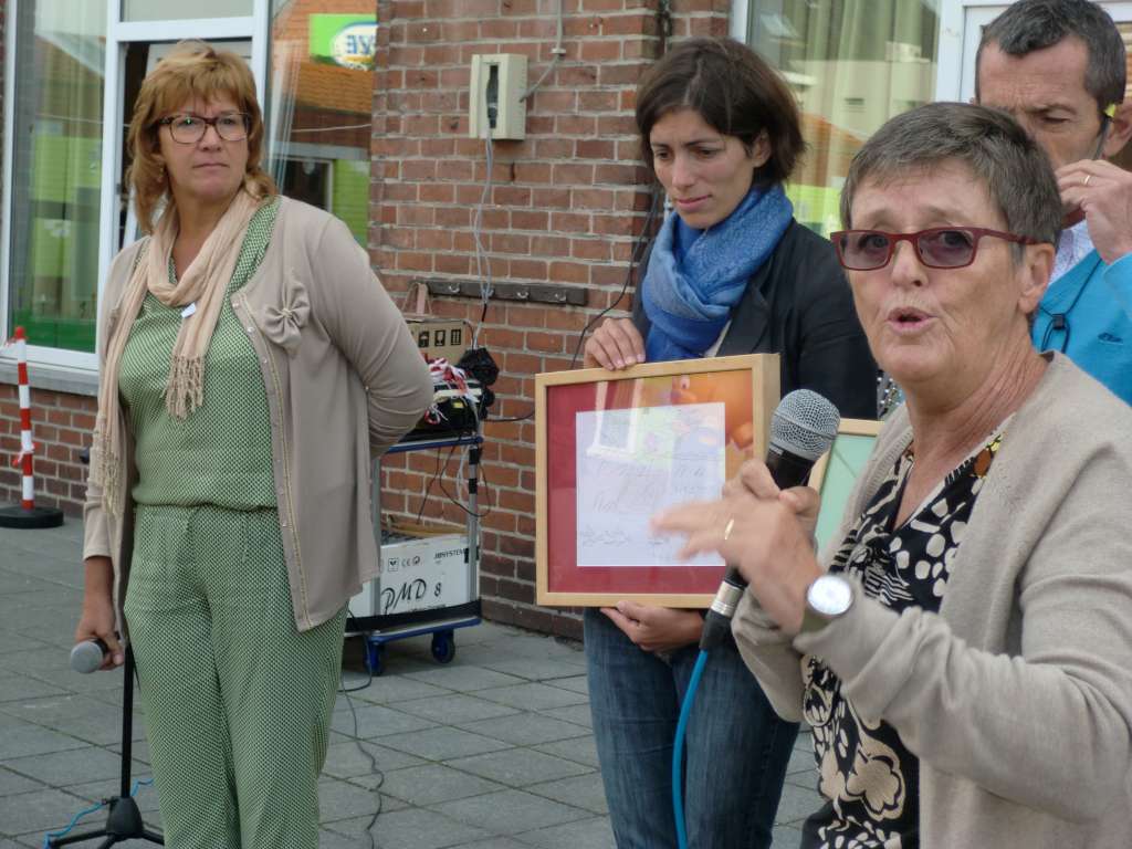 Foto bij Bezoek Jeanine de Beleyr