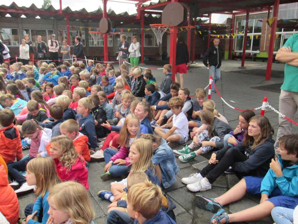 Foto bij Muzisch slot op de eerste schooldag