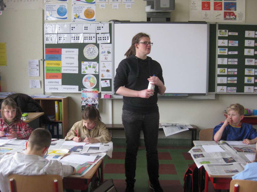 2B Kunstenares op bezoek