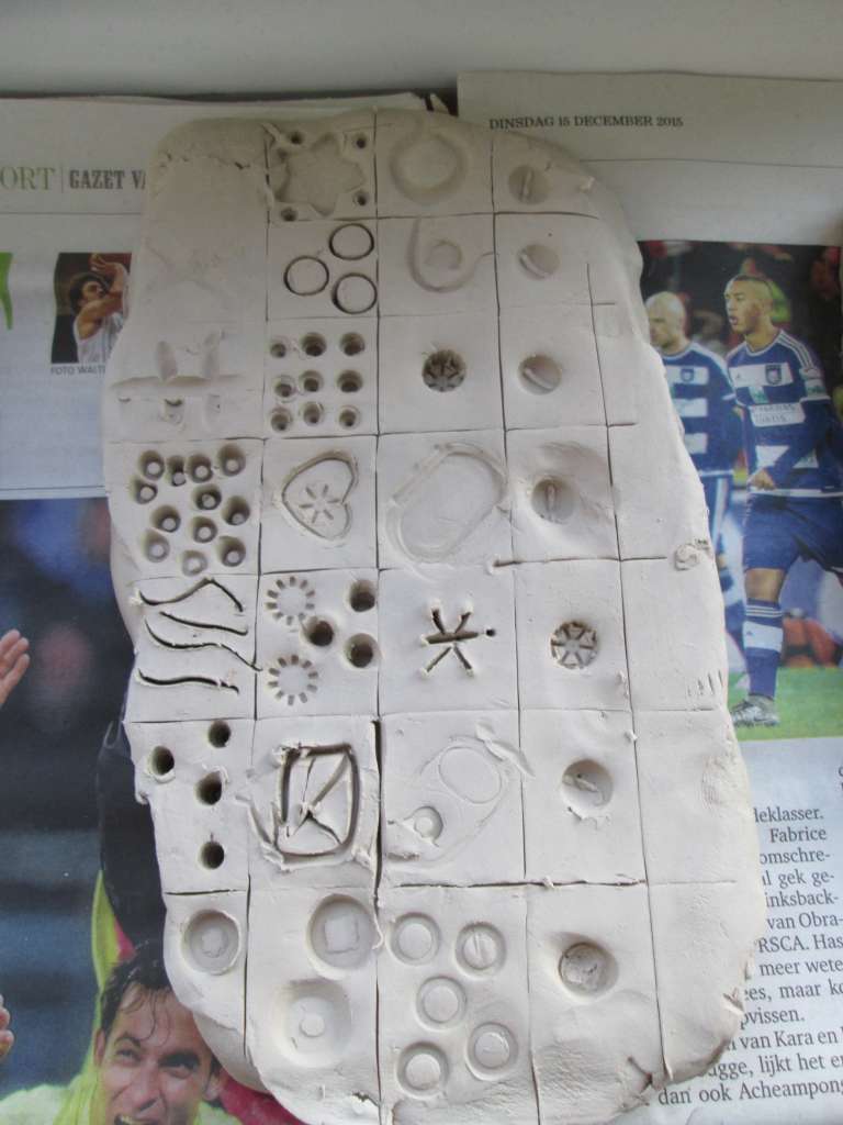 Foto bij 3C Kleitabletten maken in geheimschrift