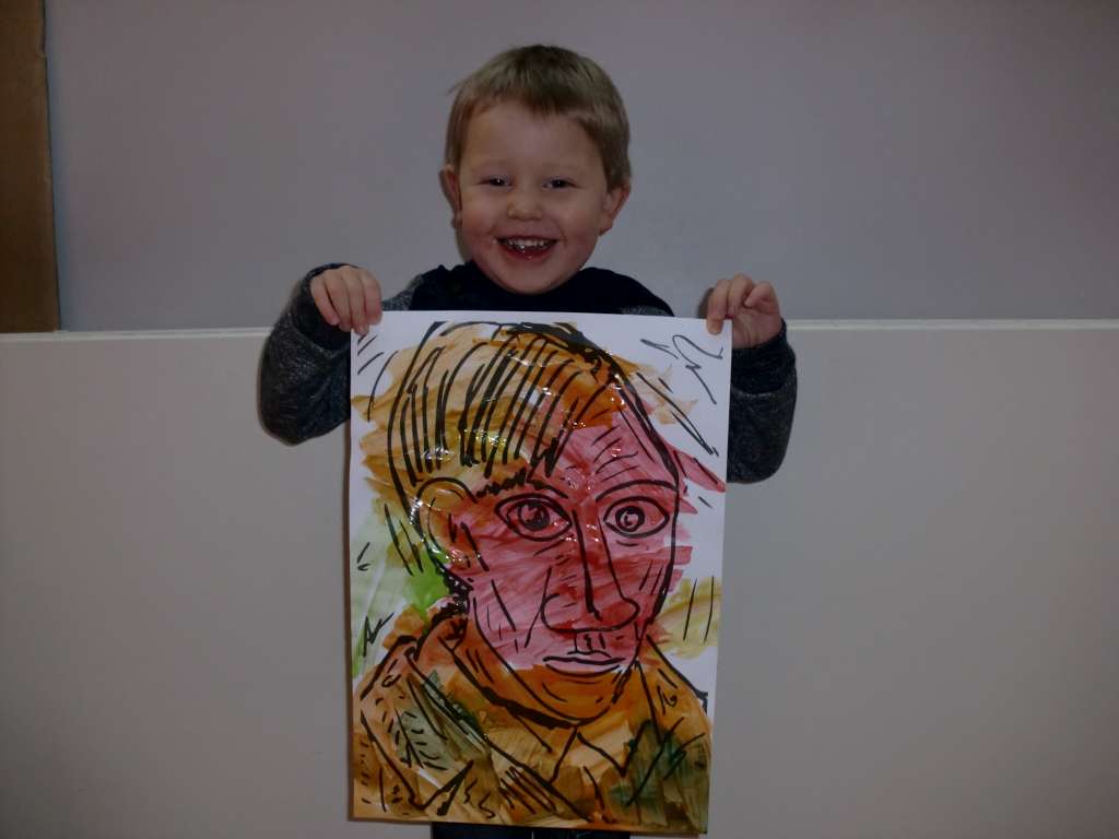 Foto bij 1KA Kunst in de klas