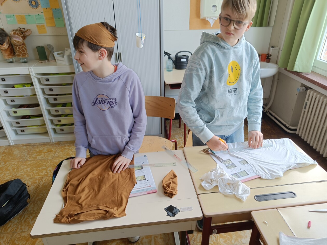 6B T-shirt upcyclen